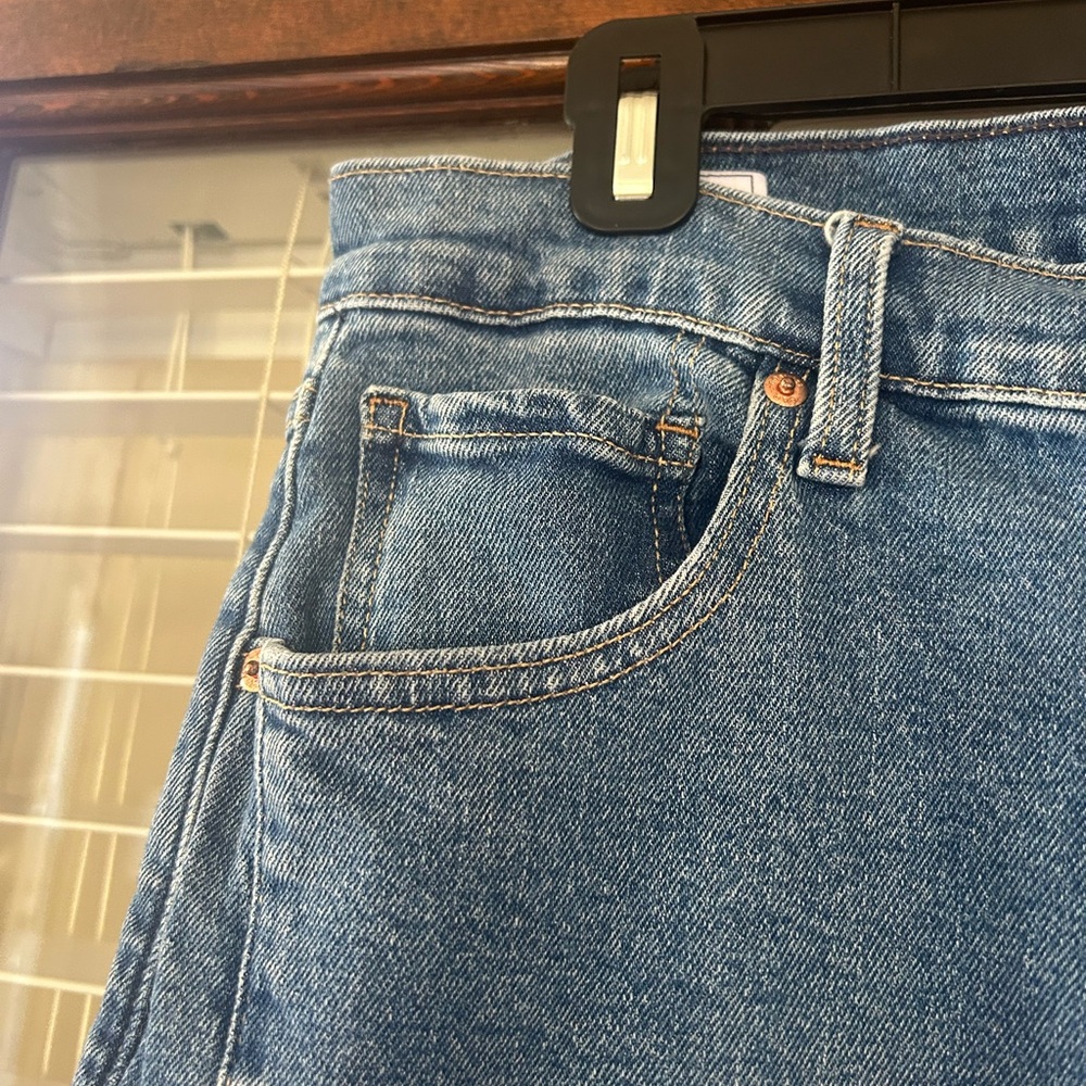 GAP High Rise Stride Ankle Jeans - Blue - Picture 5 of 7